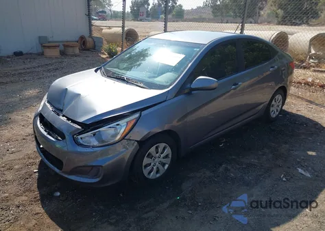 2016 Hyundai Accent Se from USA, damaged, VIN KMHCT4AE0GU052846